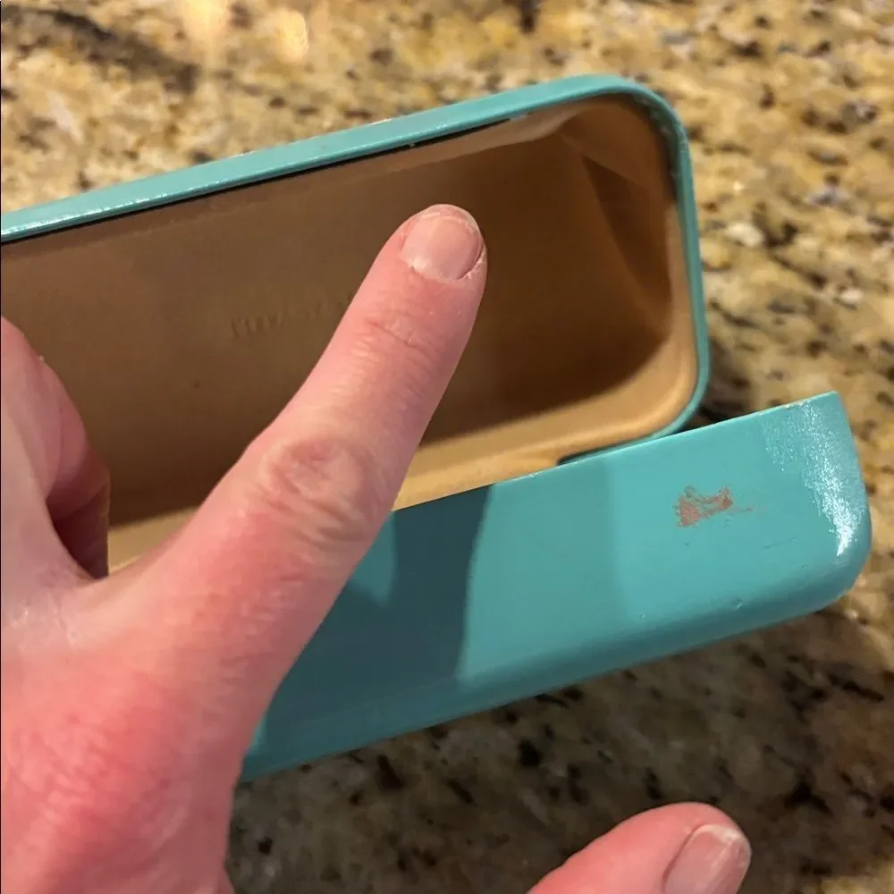 Tiffany & Co. Turquoise Eyeglass Case